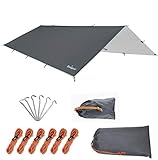 Unigear Tarp Rain Fly Regenschutzplane, Zelttuch,...