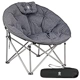 EVER ADVANCED Luxus Campingstuhl Faltbar Moonchair...