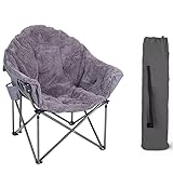 HIGH POINT SPORTS Camping Stuhl Faltbar Moon Chair...